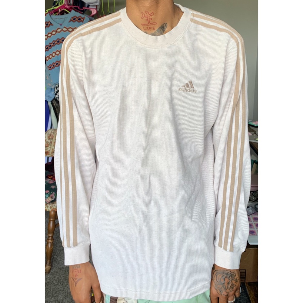 Adidas Beige Long Sleeve